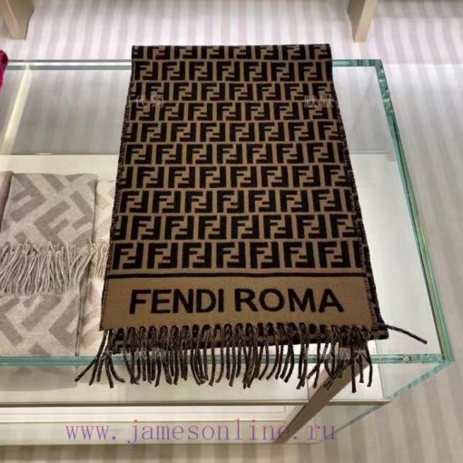 Explosive FEN/DIFF logo cashmere fringe long scarf official website updated synchronously, bqhos4pnz - Image 4