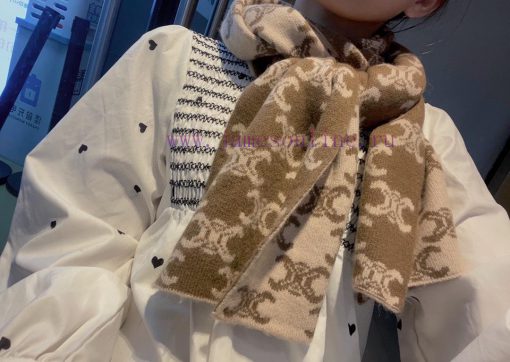 CELINE Classic Cashmere Scarf, come with a hard item In terms of the arrangement of Ma Liu T8036m9o7