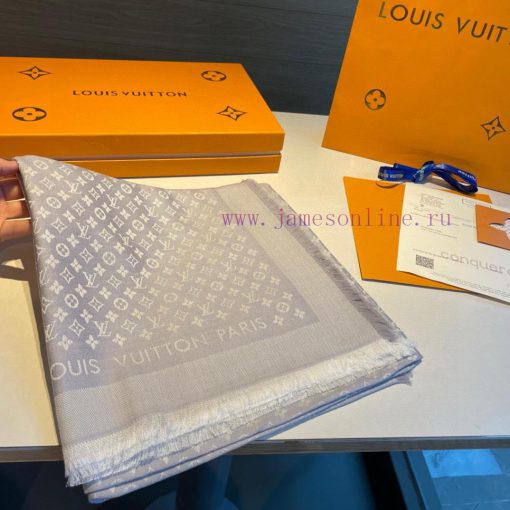 The texture is great, LV freshly baked amazing little shawl~The size of the shawl is rare, 1vrnn9hct - Image 4