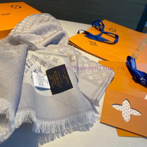 The texture is great, LV freshly baked amazing little shawl~The size of the shawl is rare, 1vrnn9hct - Image 8