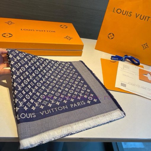 The texture is great, LV freshly baked amazing little shawl~The size of the shawl is rare, 13nh2m8ux - Image 3