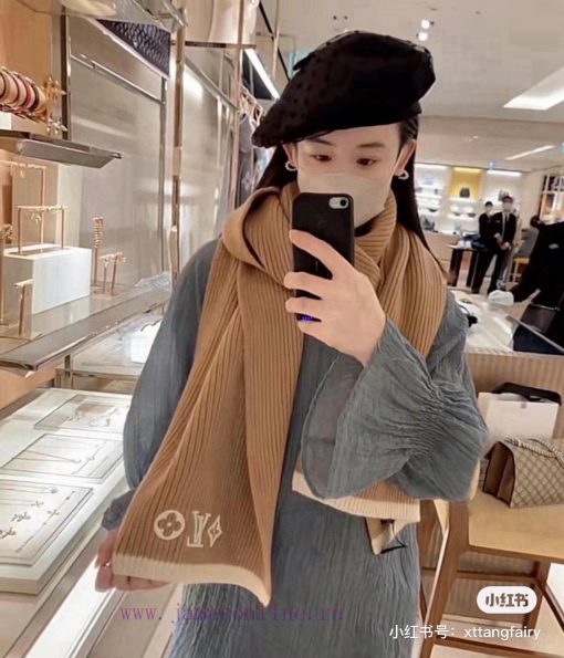 228L Yiweideng couple's LV HEADLINE scarf (can be compared at different purchasing levels) i2jbtdgmj - Image 2