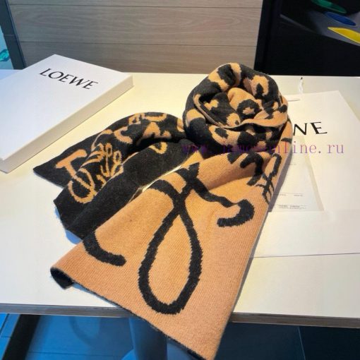 Loewe Original 2022 New Knitted Scarf with Low key Luxury, Exquisite Soft and Elite Level Famx4ifb2d - Image 8