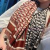 Recommended 140 Velvet Square Scarf, Double sided Different Color Cashmere Square Scarf, D Htjrtwez9