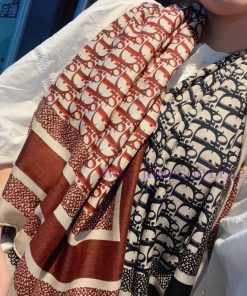 Recommended 140 Velvet Square Scarf, Double sided Different Color Cashmere Square Scarf, D Htjrtwez9
