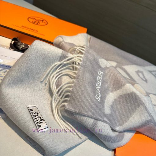 Hermes 100% wool material is very warm, soft and skin friendly, with a classic double-sided xs6hl4ts - Image 8
