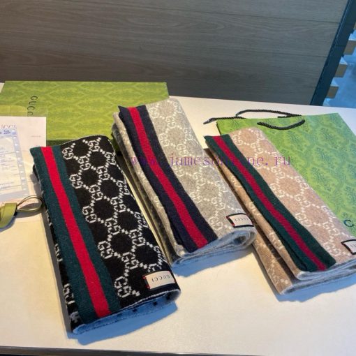 Gucci's original new knitted scarf has a low-key luxury feel, exquisite softness, elite leve9e0xcoi7