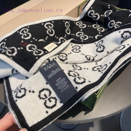 On the hot selling list, high-end quality knitted and spliced scarves from G Home are rare ivasy336n - Image 8