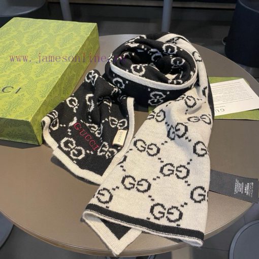 On the hot selling list, high-end quality knitted and spliced scarves from G Home are rare ivasy336n - Image 9