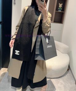 Chanel's new Chanel knitted long scarf is so beautiful [tears]. It is a palace level premiumvl8pbdqo