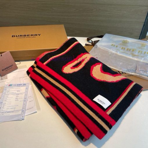 Hot Burberry knitted cashmere scarf 30 ¥ 180cm100 cashmere feels soft and comfortable All ovm14qtste - Image 6