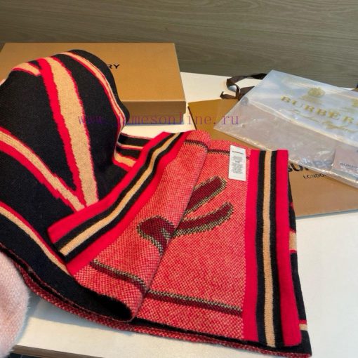 Hot Burberry knitted cashmere scarf 30 ¥ 180cm100 cashmere feels soft and comfortable All ovm14qtste - Image 7