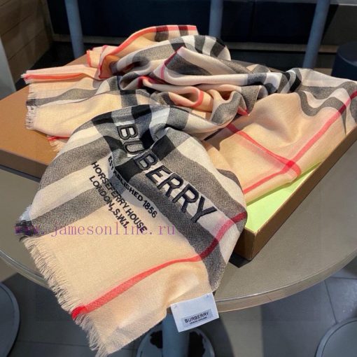 Burberry Cashmere Long Scarf ️ Recommended for Hall of Fame Royal Use ️ The latest classic b8cdjerwn - Image 5