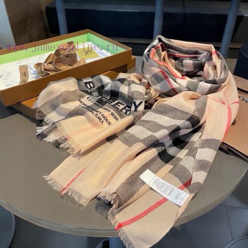 Burberry Cashmere Long Scarf ️ Recommended for Hall of Fame Royal Use ️ The latest classic b8cdjerwn - Image 7