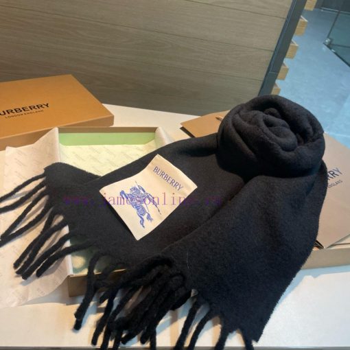 Burberry's super beautiful new mohair scarf is highly recommended to buy with good texture. 7c55aom4 - Image 9