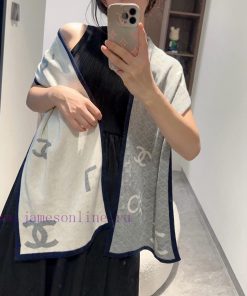 Chanel's new autumn/winter collection of 24 inch knitted scarves and long scarves, made of c4ajkmnno