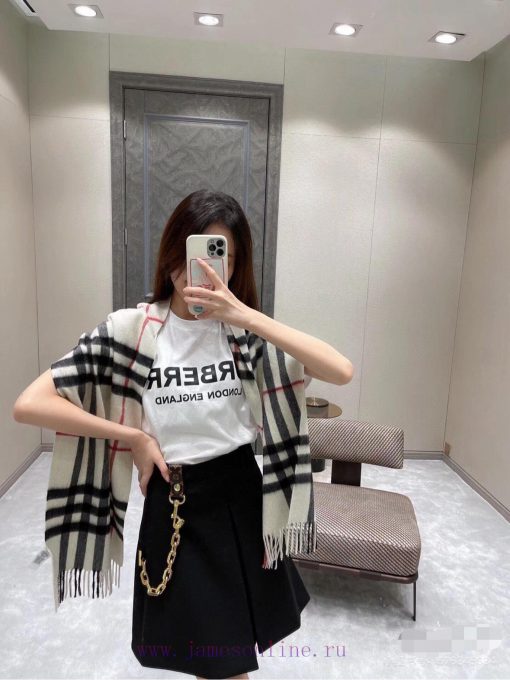 Original single cashmere tower pointed cowhide classic plaid scarf of royal palace levelIt'saa9h26ni - Image 2