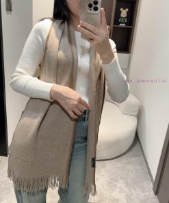 100% cashmere Hermes, high-end cashmere knitted scarf can be formal or casual, very classic 5dpatz3h