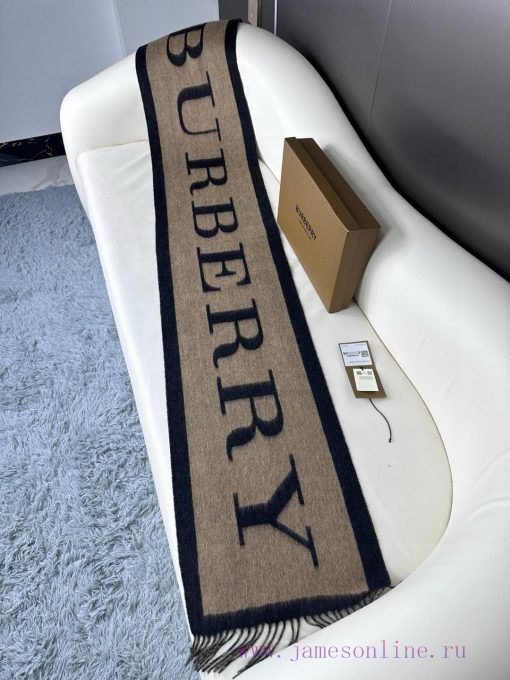 The new 2023 Burberry double-sided cashmere scarf is in high demand, with a cost-effective a4clh6vhq - Image 5