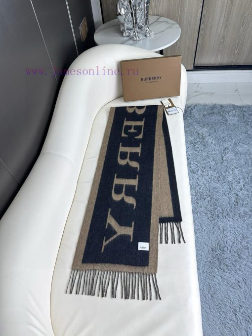 The new 2023 Burberry double-sided cashmere scarf is in high demand, with a cost-effective a4clh6vhq - Image 6