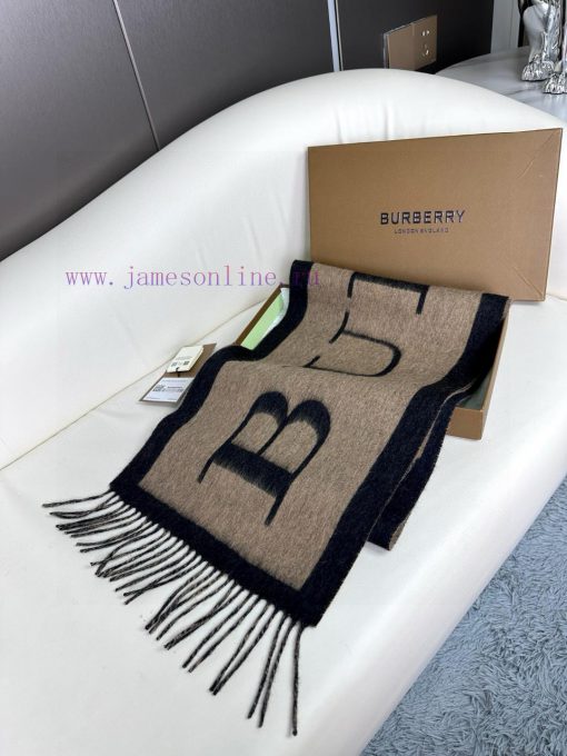 The new 2023 Burberry double-sided cashmere scarf is in high demand, with a cost-effective a4clh6vhq - Image 8