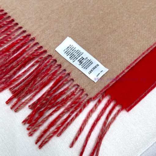 𝐁𝐔𝐑𝐁𝐄𝐑𝐑𝐘 Double sided solid color embroidered long scarf official website synchronized new ️eqwgvhpr - Image 9