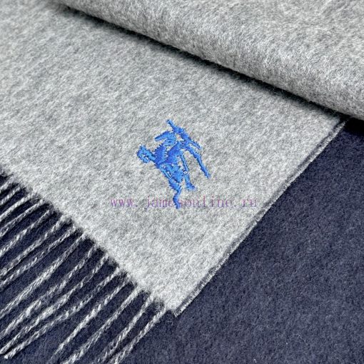 𝐁𝐔𝐑𝐁𝐄𝐑𝐑𝐘 Double sided solid color embroidered long scarf official website synchronized new ️et5w8t03 - Image 7