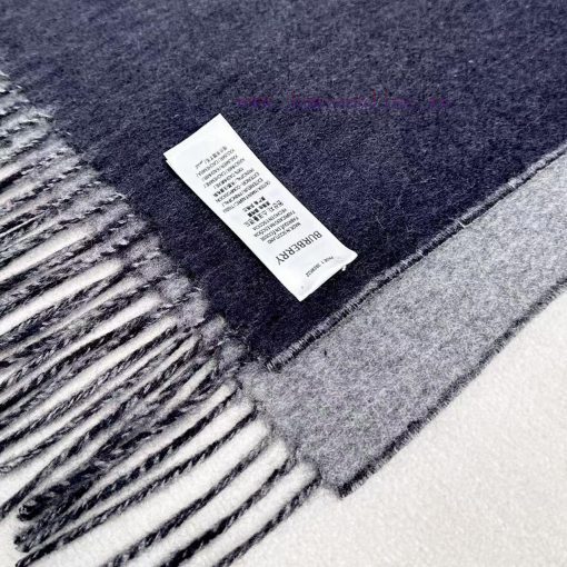 𝐁𝐔𝐑𝐁𝐄𝐑𝐑𝐘 Double sided solid color embroidered long scarf official website synchronized new ️et5w8t03 - Image 9