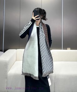 DIOR scarf, a super gentle and stylish double-sided design for both men and women, feels youdlms8tld
