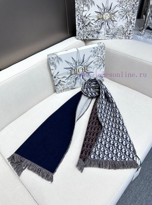 DIOR scarf, a super gentle and stylish double-sided design for both men and women, feels youdlms8tld - Image 8