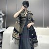 BURBERRY | Celestial Unicorn ScarfGrid patterned celestial body printed pure cashmere jacquaah19zp24