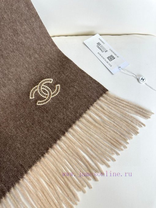 Chanel 2023 gradient color Paris Fashion Show business men's and women's universal double-sia2s4zjfa - Image 8