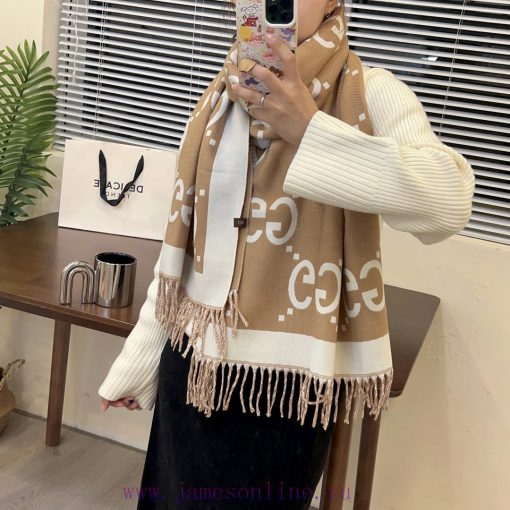 New autumn and winter scarf, made of core spun yarn texture, soft and warm, double-sided twod6btifal - Image 5