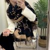New autumn and winter scarf, made of core spun yarn texture, soft and warm, double-sided two604nqrot