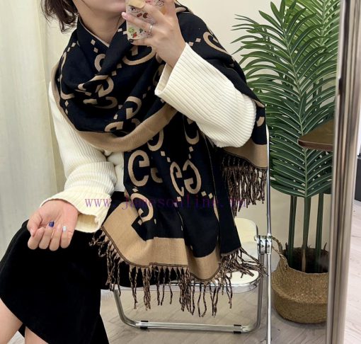New autumn and winter scarf, made of core spun yarn texture, soft and warm, double-sided two604nqrot