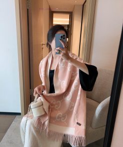 Customized purchasing grade latest double-sided dual-use scarf, GG logo, as Gucci's represenxytzs5tt