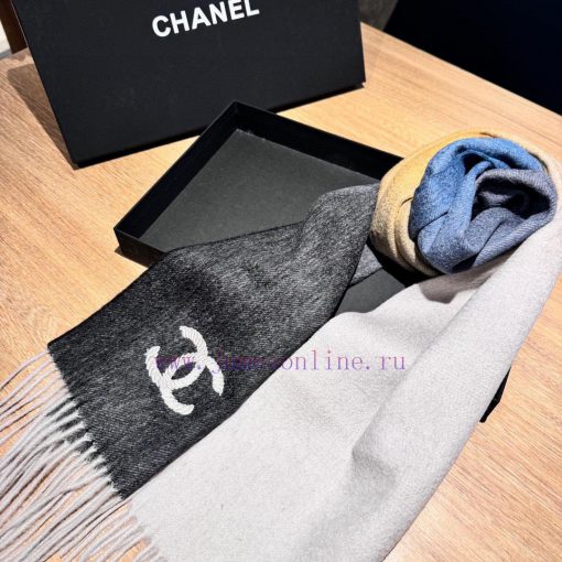 Chanel 2024 gradient color Paris fashion show business men's and women's universal double-sih792k8va - Image 9