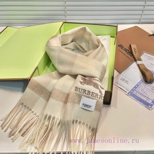 Burberry Classic Cashmere Checkered Scarf ‼ The latest products have all been replaced with z3cgu1xl - Image 6