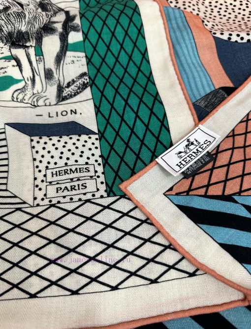 Herm è s 2024 Autumn/Winter New Collection [Love] Zoo's New Season Silk Scarf Purchase List.99e2txrx - Image 7