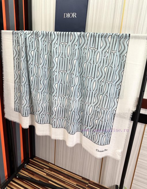 Dior's new cashmere scarf long shawl [Love] Pure luxury and fashion sense [Rose] Too tastefubenbjgjt - Image 9