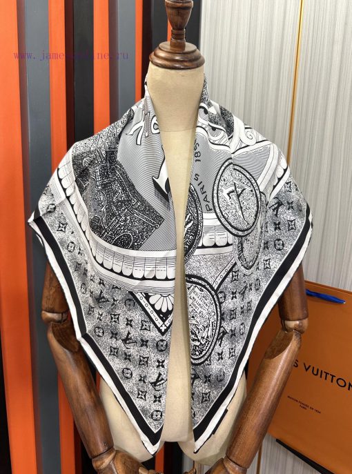 Lv's classic style silk square scarf, when you buy it, you always agree to buy it quickly. Hygsqg9ek - Image 10
