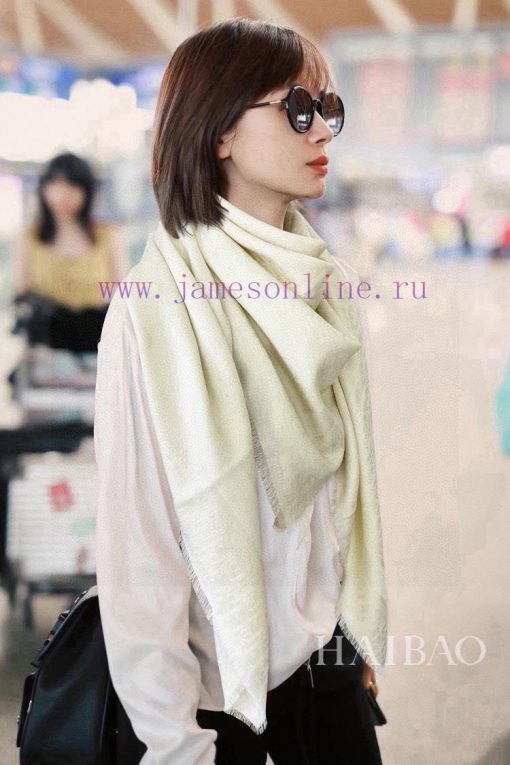 Sincerely praise D silver letter square scarf 140 original 11 customization, fine texture anbfduzcnm - Image 2