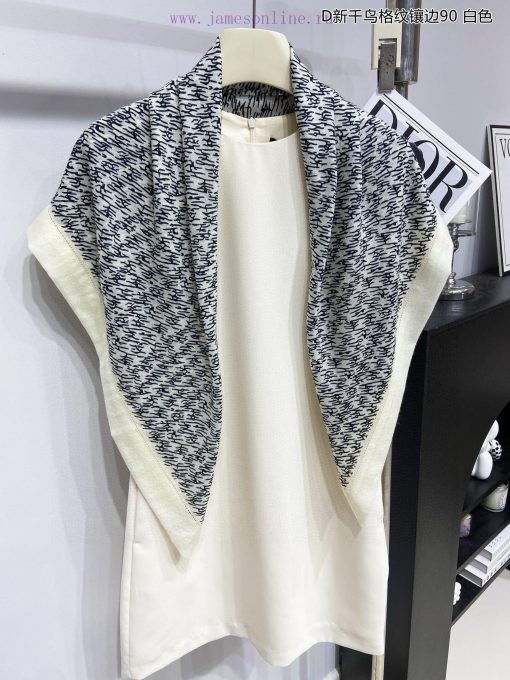 Synchronized with the latest trend of Do, the D New Thousand Bird Grid Border 90 Cashmere Sqi8vnx3r5 - Image 10