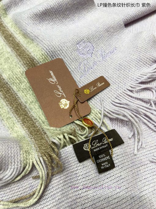 LP premium original single LP contrasting striped knitted long scarf ️ High end product ️ He28mhmv78 - Image 13