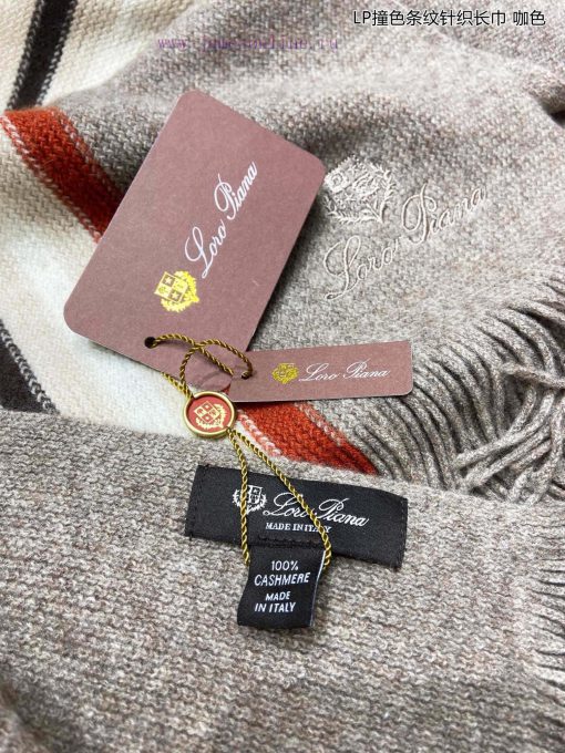 LP premium original single LP contrasting striped knitted long scarf ️ High end product ️ He0zx9qb2f - Image 13