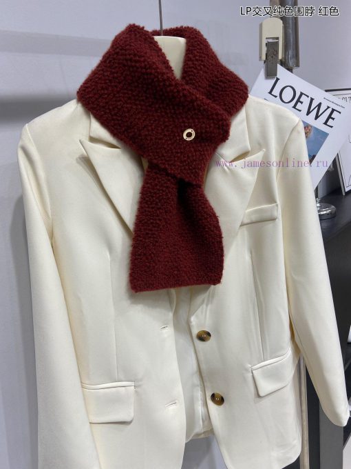 Newly launched Loro Piana Bull Product LP Cross Solid Color Multi functional Scarf, can be wroye784f - Image 7