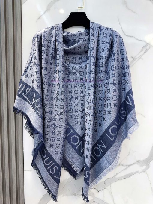 The original LVLOCK AND GO DENIM shawl cleverly blends traditional elements with the modern p9yc4kl4 - Image 9