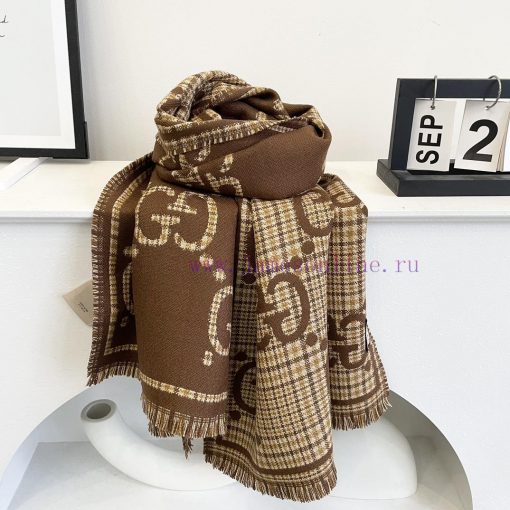 Gucci's classic cashmere shawl scarf is a hard item In terms of the arrangement of Ma Liu Thx8q57pmo - Image 9