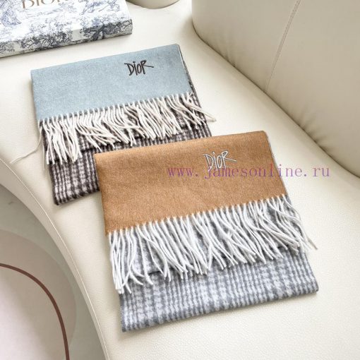 The new cashmere original is extremely beautiful, and the Dior gradient cashmere long scarf x10sbis7 - Image 3