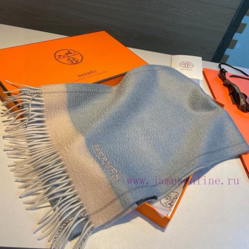 Wool Hermes ️ Angry thumbs up for self retention ️ Our men's scarves are rare to buy and cheis6drnxd - Image 7